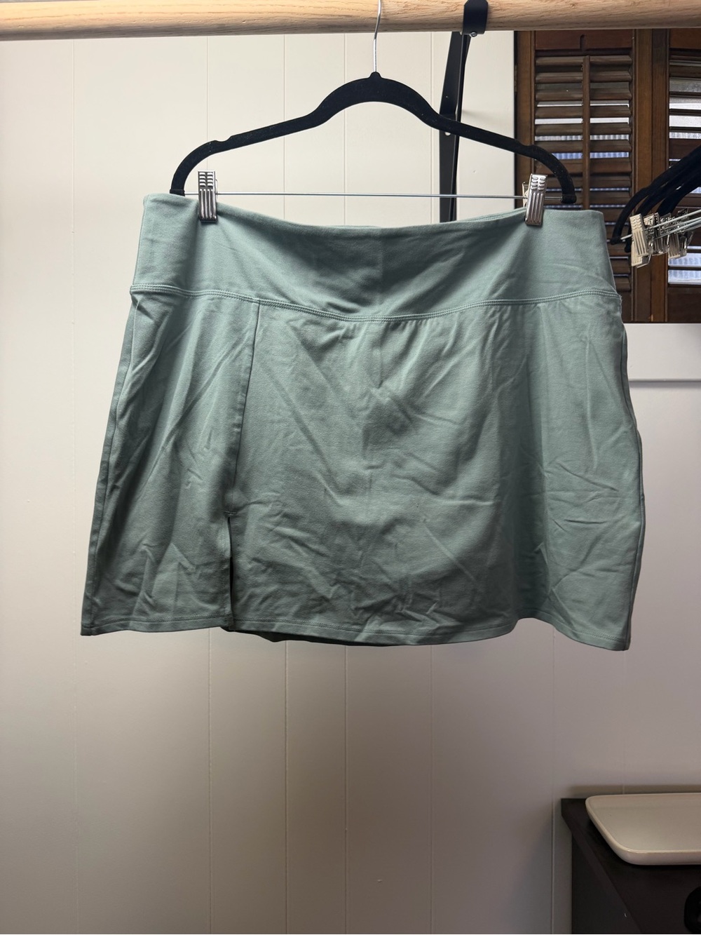 Old Navy Sage Green Skater Skort